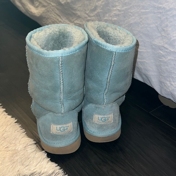 Womens teal classic short Uggs size 6 - Picture 2 of 6